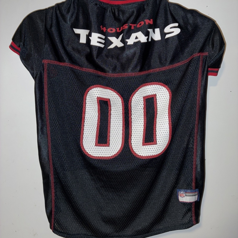 HOUSTON TEXANS PREMIUM PET DOG JERSEY ALTERNATE STYLE XL EXTRA LARGE